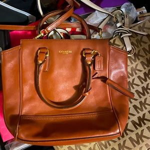 Coach leather purse